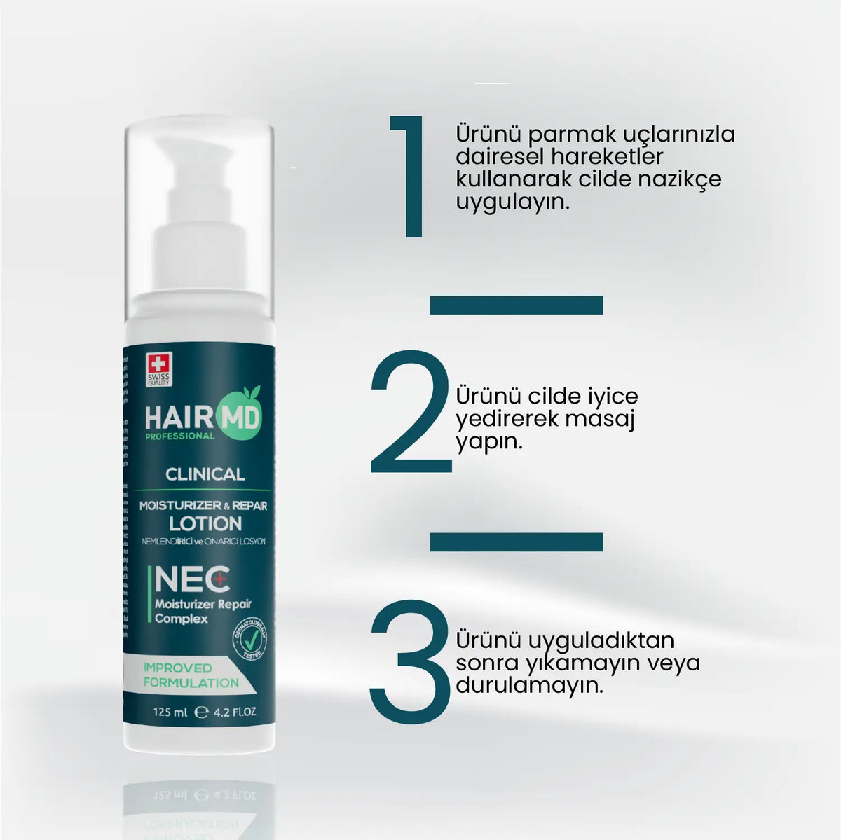HairMD Clinical Onarıcı NEC Losyon 125 ml - HAİR MEDİCAL SHOP