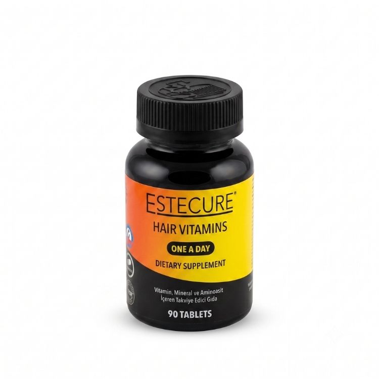 ESTECURE Hair Tablet Saç Vitamini | 90 Tablet | 3 aylık