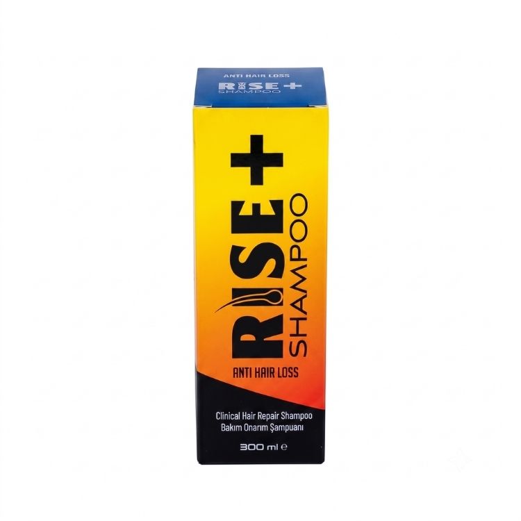 RISE+ Shampoo Saç Ekimi Sonrası Klinik Onarım Şampuanı 300 ML