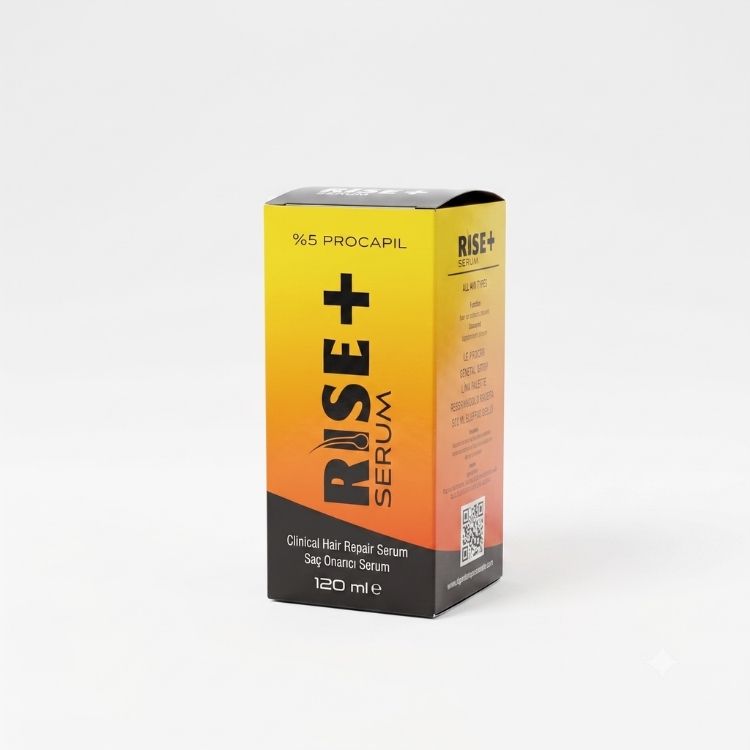 RISE+ Saç Ekimi Sonrası %5 Procapil Onarıcı Serum 120 ML ( 2 Aylık )