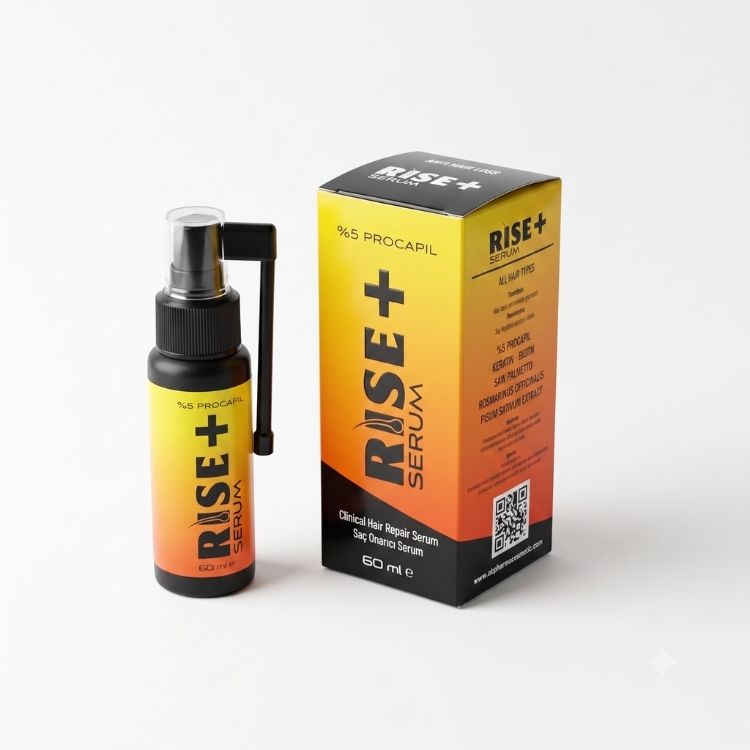 RISE+ Saç Ekimi Sonrası %5 Procapil Onarıcı Serum 60 ML
