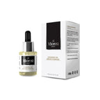 The Mossi London Ozonized Hair Oil Complex spray bottle, 30 ml, with a sleek design and clear label visible.