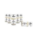 The Mossi London 2 Months Flacon Plus Hair Set includes hair treatment bottles and accessories in a sleek packaging.