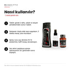HS Hair Style 1 Aylık Set, nasıl kullanılır