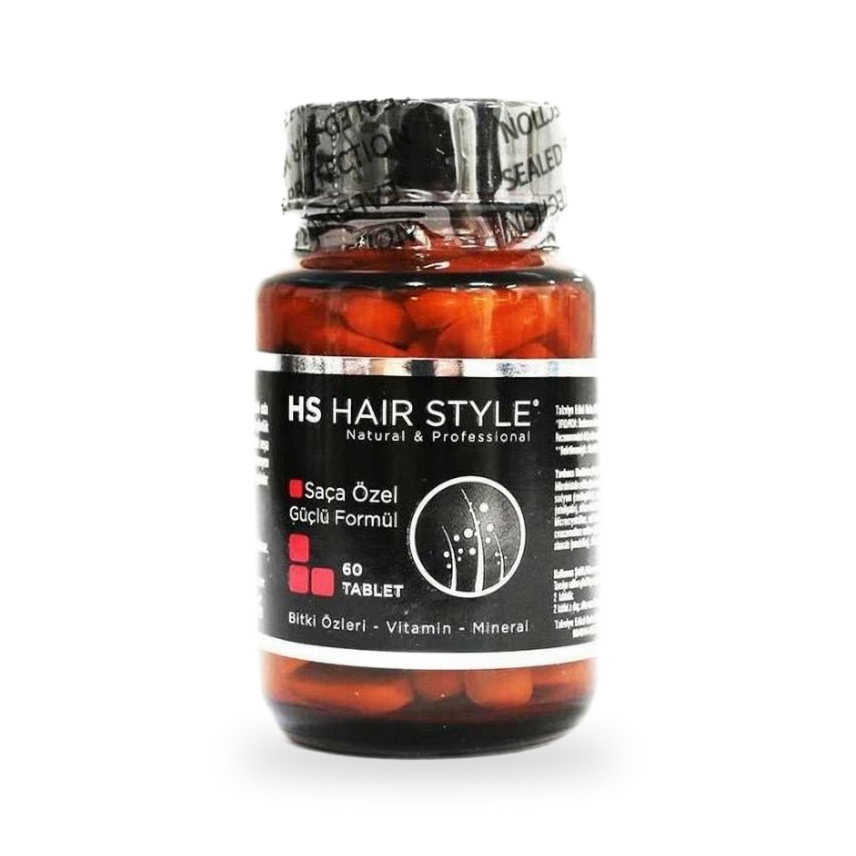 HS Hair Style Biotin Tablet kavanozu