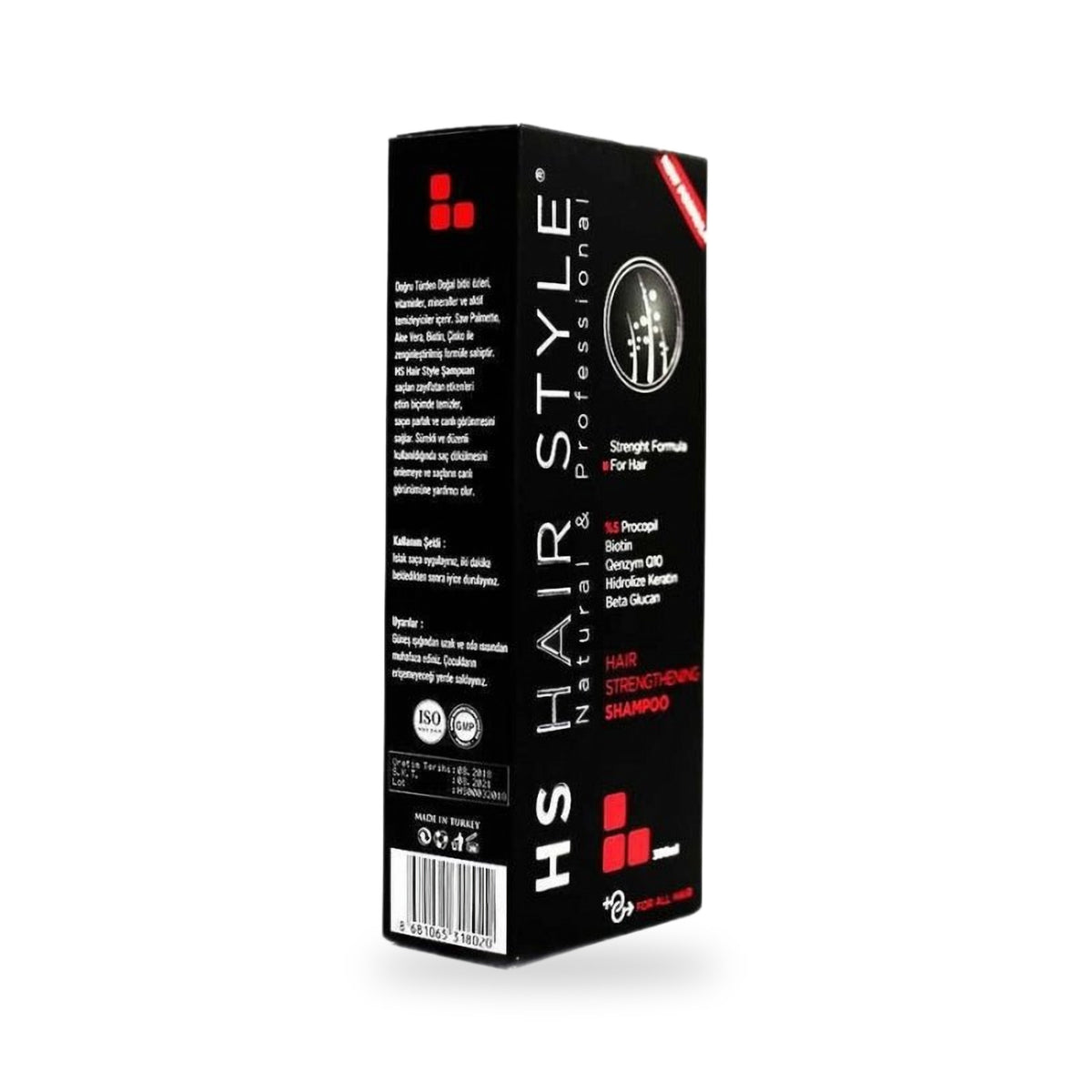 HS Hair Style Şampuan 300 ml kutusu