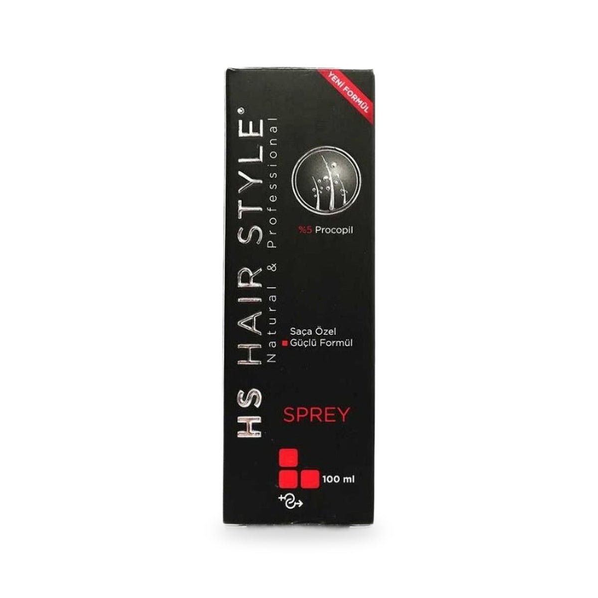 HS Hair Style Sprey 100 ml kutusu