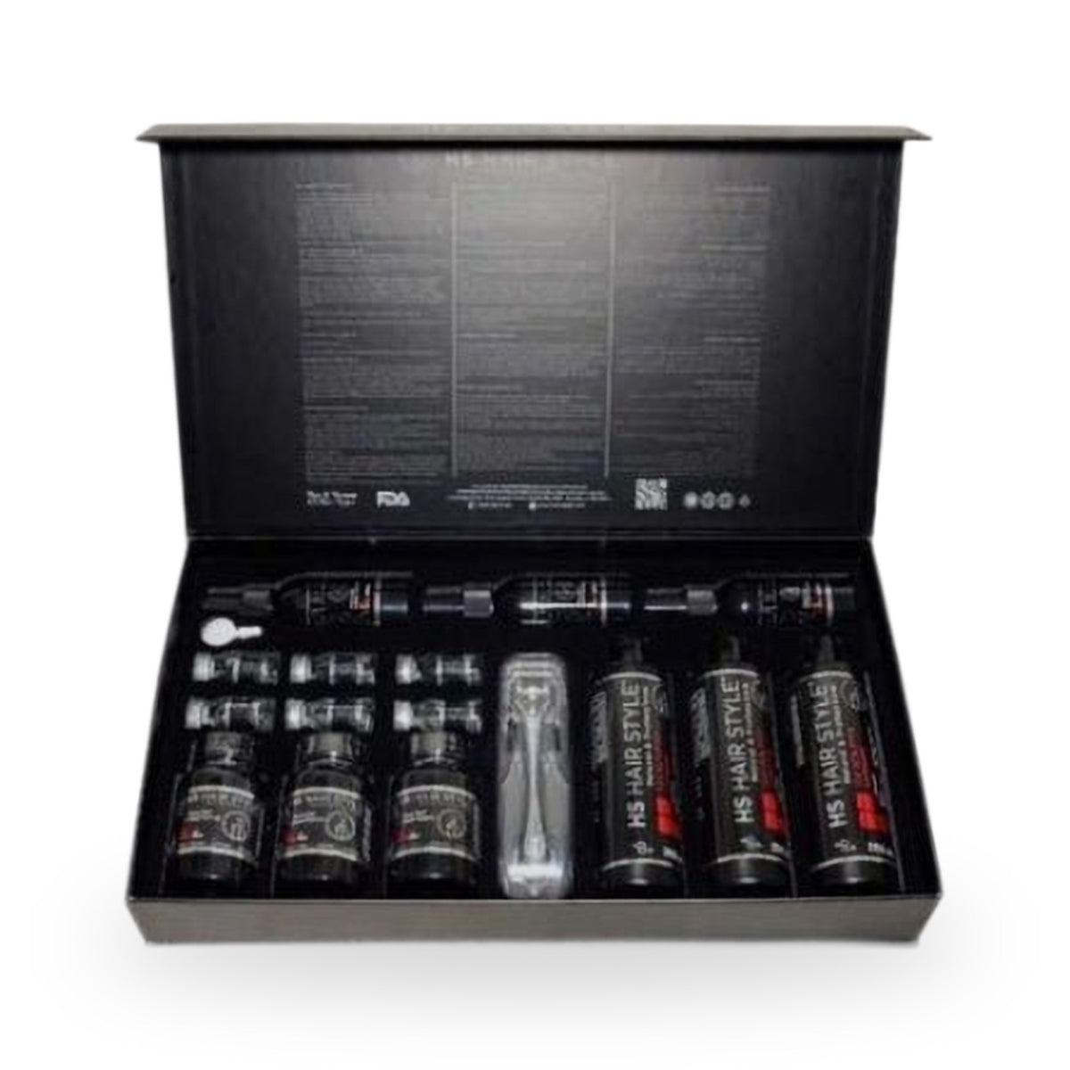 HS Hair Style VIP Serumlu Set (6 Aylık), açık set kutusu